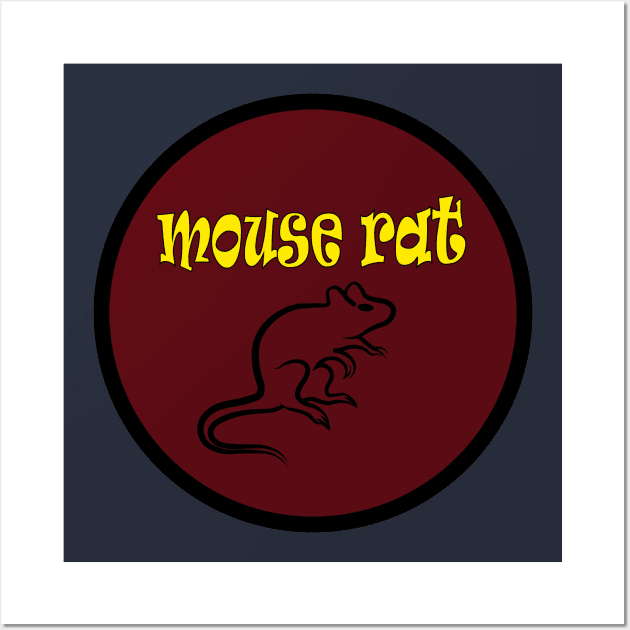 Mouse Rat Wall Art by NEBULA-mono pro